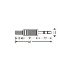 Adam Hall Connectors 7520 wtyk jack